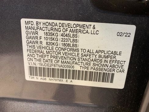 Used 2022 Acura ILX w/ Premium & A-SPEC Package image 64