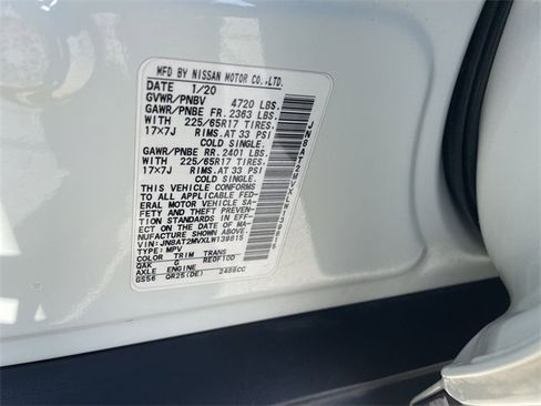 Used 2020 Nissan Rogue SV image 33