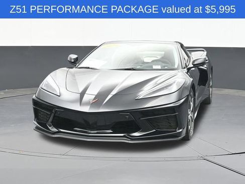 Used 2021 Chevrolet Corvette Stingray Premium Conv w/ Z51 Performance Package RWD image 2
