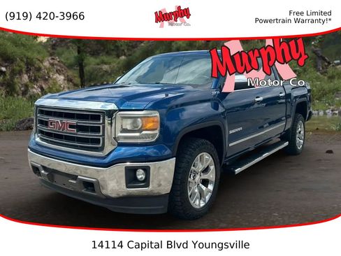 Used 2015 GMC Sierra 1500 SLT w/ SLT Crew Cab Value Package RWD image 1