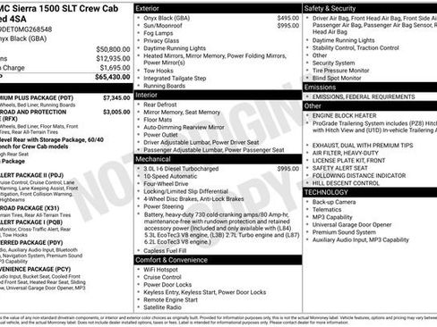 Used 2021 GMC Sierra 1500 SLT w/ SLT Premium Plus Package image 43