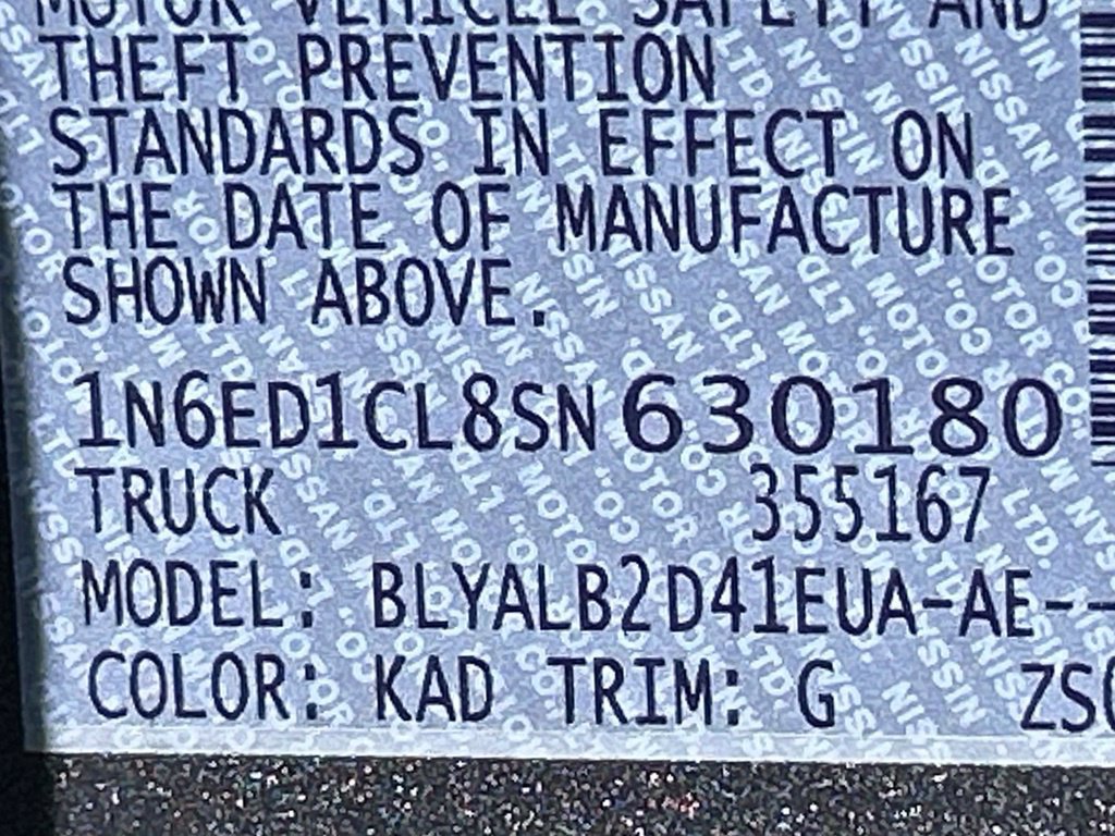 Certified 2025 Nissan Frontier SV RWD image 53
