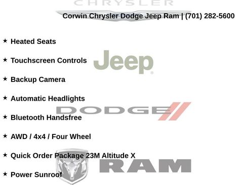 Used 2023 Jeep Grand Cherokee Altitude image 8