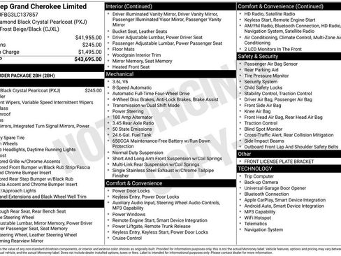 Used 2020 Jeep Grand Cherokee Limited image 38