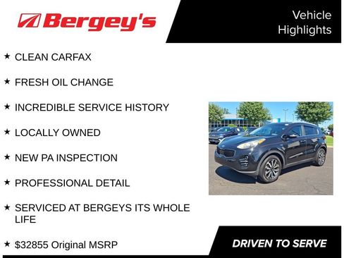 Used 2017 Kia Sportage EX w/ EX Technology Package AWD/4WD image 4