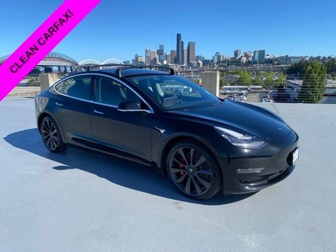 Used 2020 Tesla Model 3 Performance AWD/4WD image 1