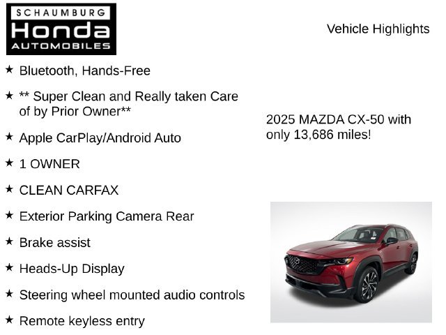 Used 2025 MAZDA CX-50 2.5 Hybrid w/ Premium Plus Pkg AWD/4WD image 7