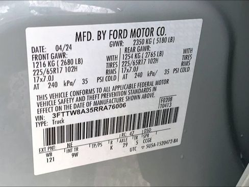 Used 2024 Ford Maverick XL FWD image 28