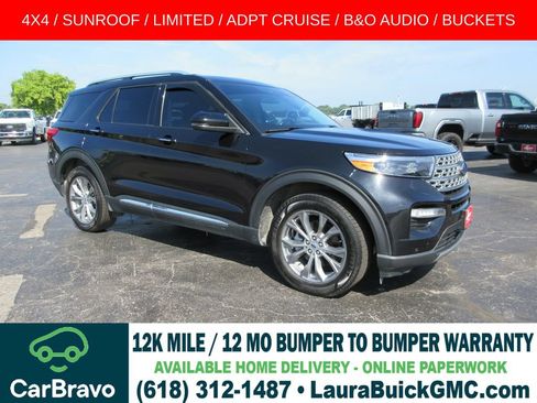 Used 2022 Ford Explorer Limited w/ Equipment Group 301A AWD/4WD image 1