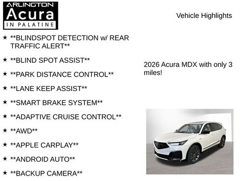 New 2026 Acura MDX A-Spec image 7