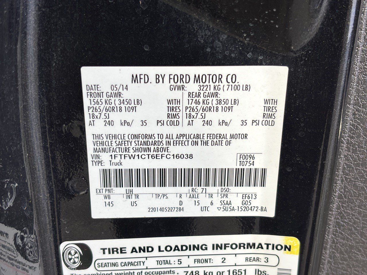 Used 2014 Ford F150 XLT w/ Equipment Group 302A Luxury RWD image 31