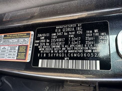 Certified 2021 Kia Sorento LX image 28