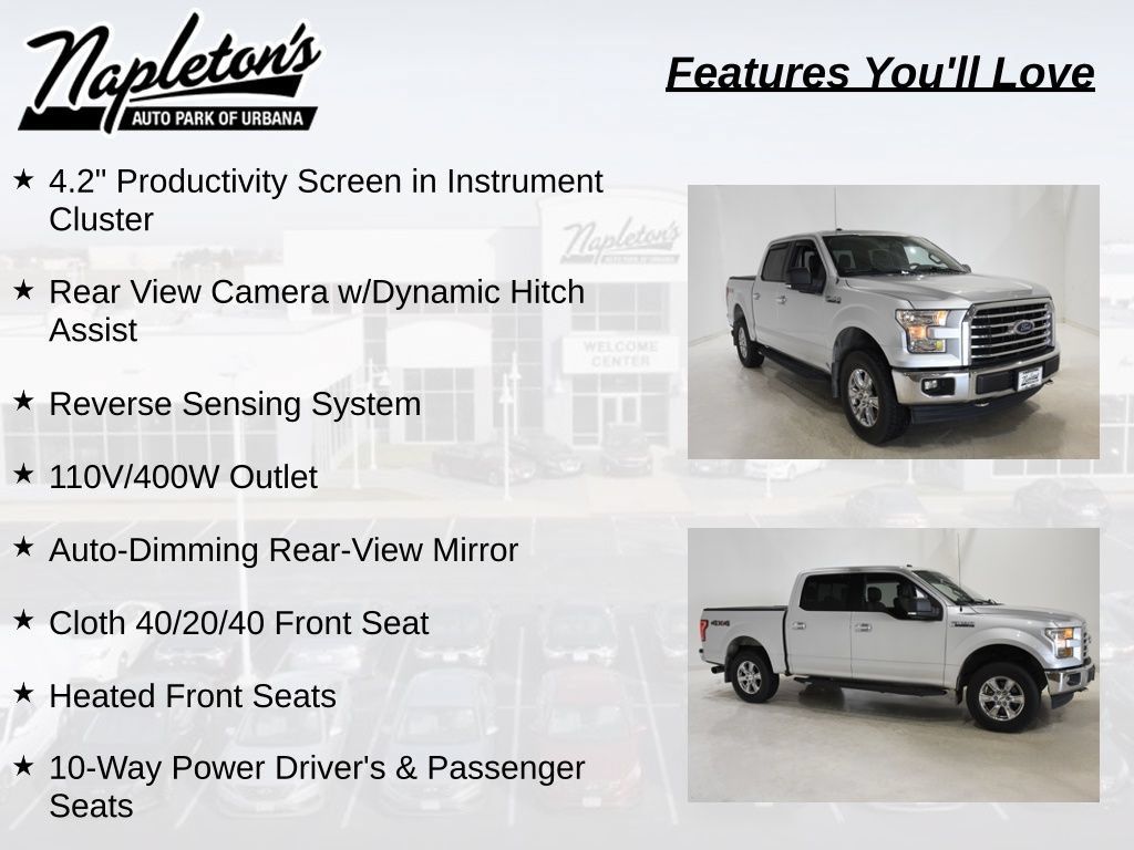 Used 2017 Ford F150 XLT w/ Equipment Group 302A Luxury AWD/4WD image 27