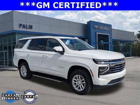 Certified 2025 Chevrolet Tahoe LT image 1