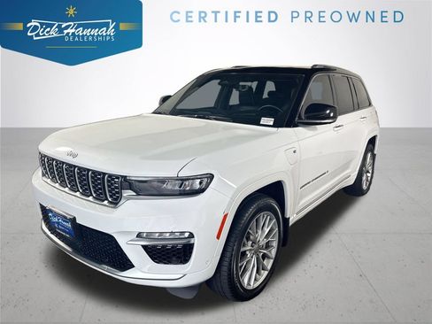 Certified 2022 Jeep Grand Cherokee Summit w/ Advanced Protech Group IV AWD/4WD image 1