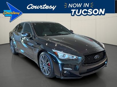 Used 2023 INFINITI Q50 Red Sport 400 w/ Black Opal Edition