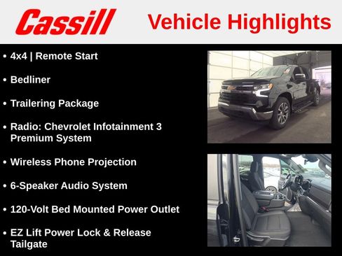 Used 2023 Chevrolet Silverado 1500 LT w/ Convenience Package II AWD/4WD image 7
