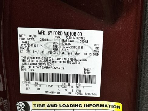 Used 2010 Ford F150 4x4 SuperCrew image 28