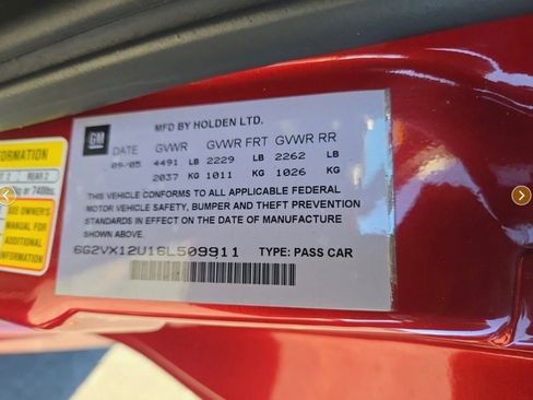 Used 2006 Pontiac GTO image 8