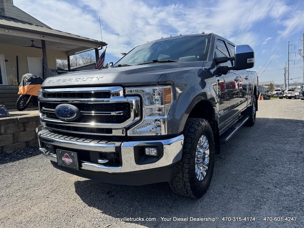 Used 2021 Ford F350 Lariat w/ Chrome Package AWD/4WD image 3
