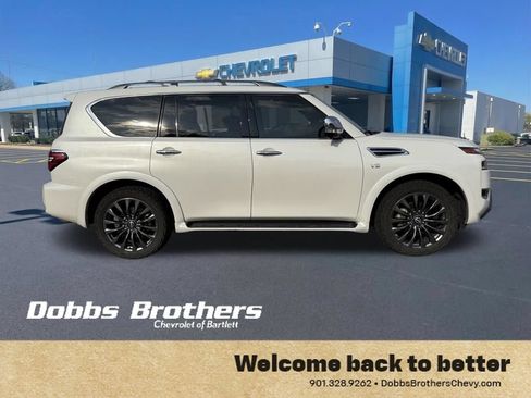 Used 2022 Nissan Armada Platinum w/ Captain's Chairs Package AWD/4WD image 9