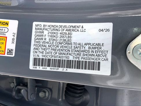 New 2026 Honda Accord Sport image 18