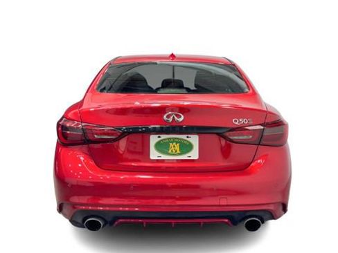 Used 2021 INFINITI Q50 Red Sport 400 image 3