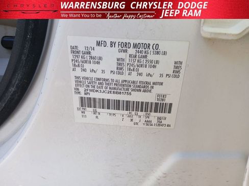 Used 2014 Ford Edge SEL image 10