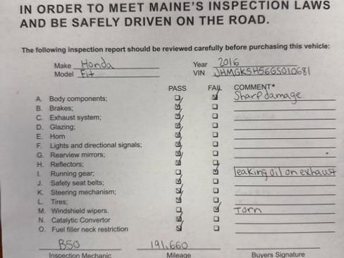 Used 2016 Honda Fit LX image 26