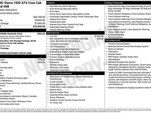 Used 2023 GMC Sierra 1500 AT4 w/ AT4 Preferred Package AWD/4WD image 32