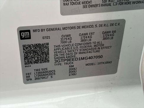 Used 2021 GMC Sierra 1500 AT4 image 21