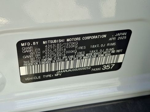 New 2025 Mitsubishi Outlander Sport ES image 22