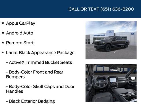 New 2026 Ford F150 Lariat w/ Equipment Group 501A Mid AWD/4WD image 5