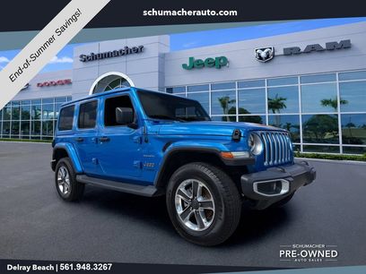Used 2022 Jeep Wrangler Unlimited Sahara w/ LED Lighting Group