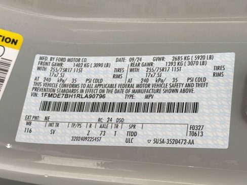Certified 2024 Ford Bronco Big Bend AWD/4WD image 37