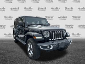 Used 2021 Jeep Wrangler Unlimited Sahara w/ LED Lighting Group video 2