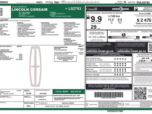 Used 2023 Lincoln Corsair Reserve AWD/4WD image 32
