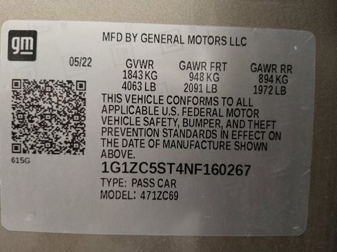 Used 2022 Chevrolet Malibu LS w/ Driver Confidence Package II FWD image 33
