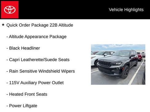 Used 2023 Jeep Grand Cherokee Altitude AWD/4WD image 5
