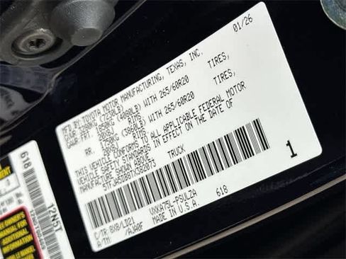 New 2026 Toyota Tundra Limited image 29