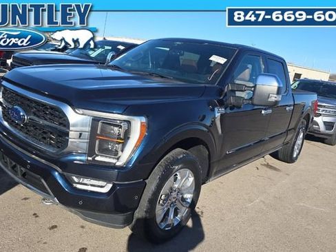 Used 2021 Ford F150 Platinum w/ Equipment Group 701A High image 1