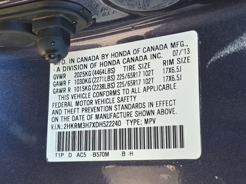 Used 2013 Honda CR-V EX-L image 35