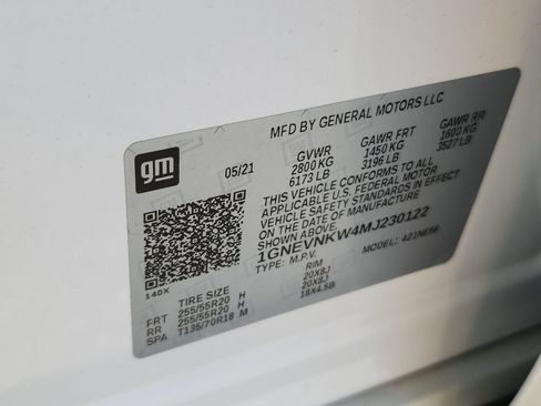 Used 2021 Chevrolet Traverse High Country AWD/4WD image 19