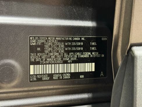 Certified 2024 Toyota RAV4 XLE Premium w/ Weather Package AWD/4WD image 32