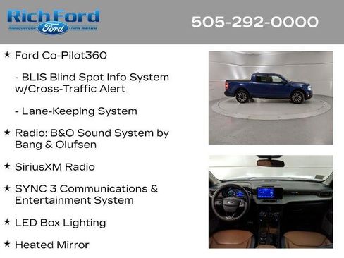 Certified 2023 Ford Maverick Lariat w/ Lariat Luxury Package image 31