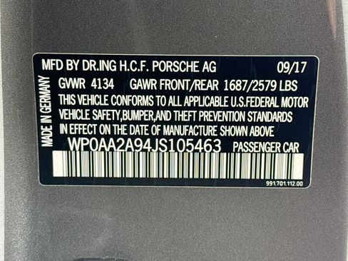Certified 2018 Porsche 911 Carrera RWD image 33