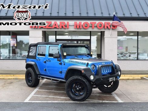 Used 2015 Jeep Wrangler Unlimited Sport w/ Quick Order Package 24S AWD/4WD image 1