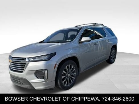Certified 2022 Chevrolet Traverse Premier w/ LPO, 'HIT The Road' Package image 1