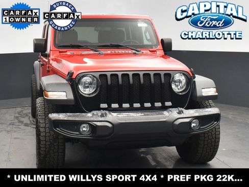 Used 2021 Jeep Wrangler Unlimited Sport image 2