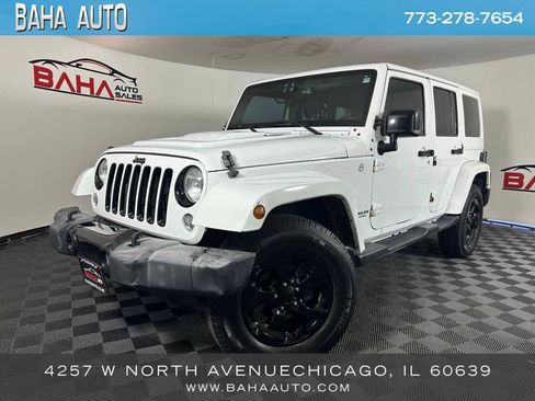 Used 2015 Jeep Wrangler Unlimited Sahara AWD/4WD image 1